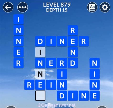 Wordscapes Level 879 Answers [ + Bonus Words ] .